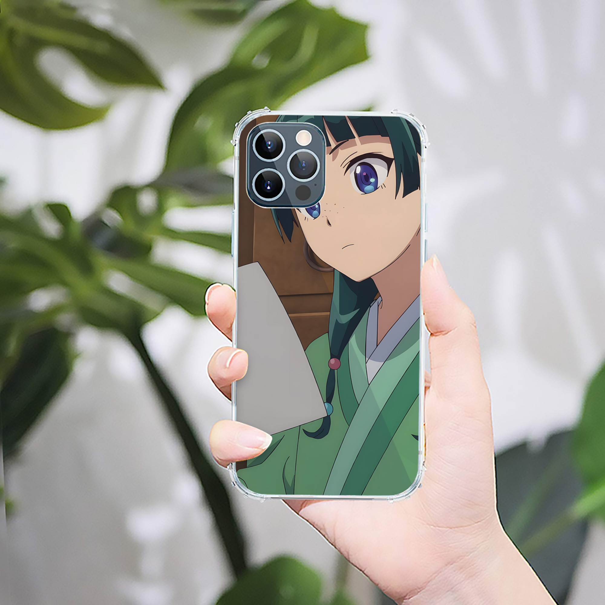 （画像用） 薬屋のひとりごと The Apothecary Diaries 【iPhone 12シリーズ対応】透明スマホケース（クリアソフトケース）